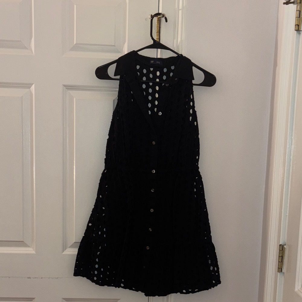 GAP Black Sleeveless Summer Dress